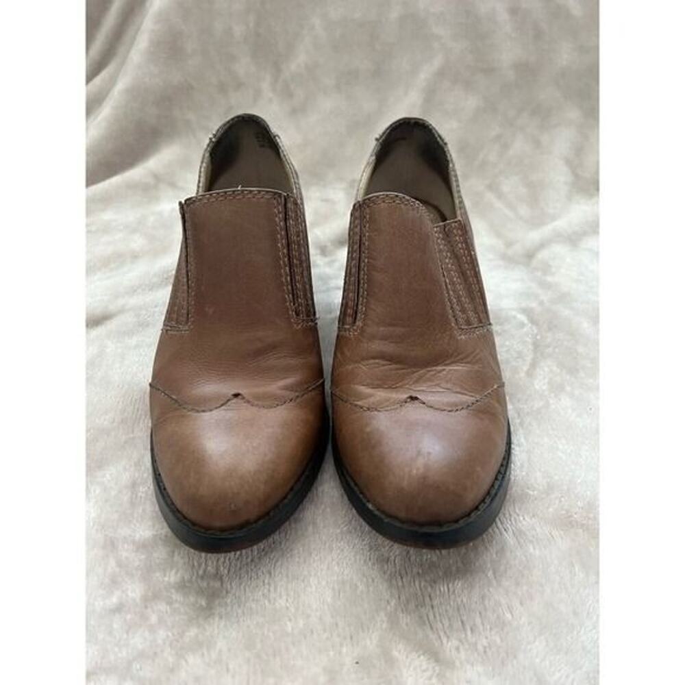 Levity Daisy Mae Leather Mules Western Style Brown Size 6 Women’s - Picture 6 of 6